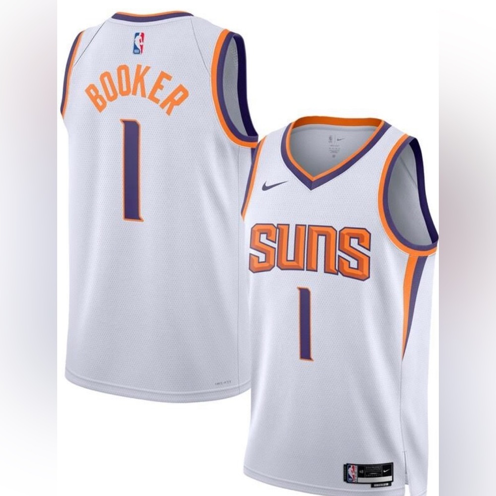 Nike Devin Booker Phoenix Suns Swingman Jersey Association Edition Men’s Sz: M - Picture 1 of 7